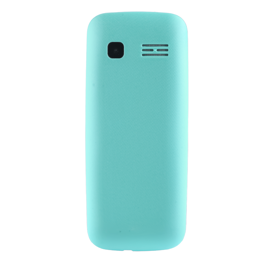 IAIR D1 Aqua Green 1.8 Inch Huge Display Keypad Mobile Phone with Expandable Storage Upto 32GB