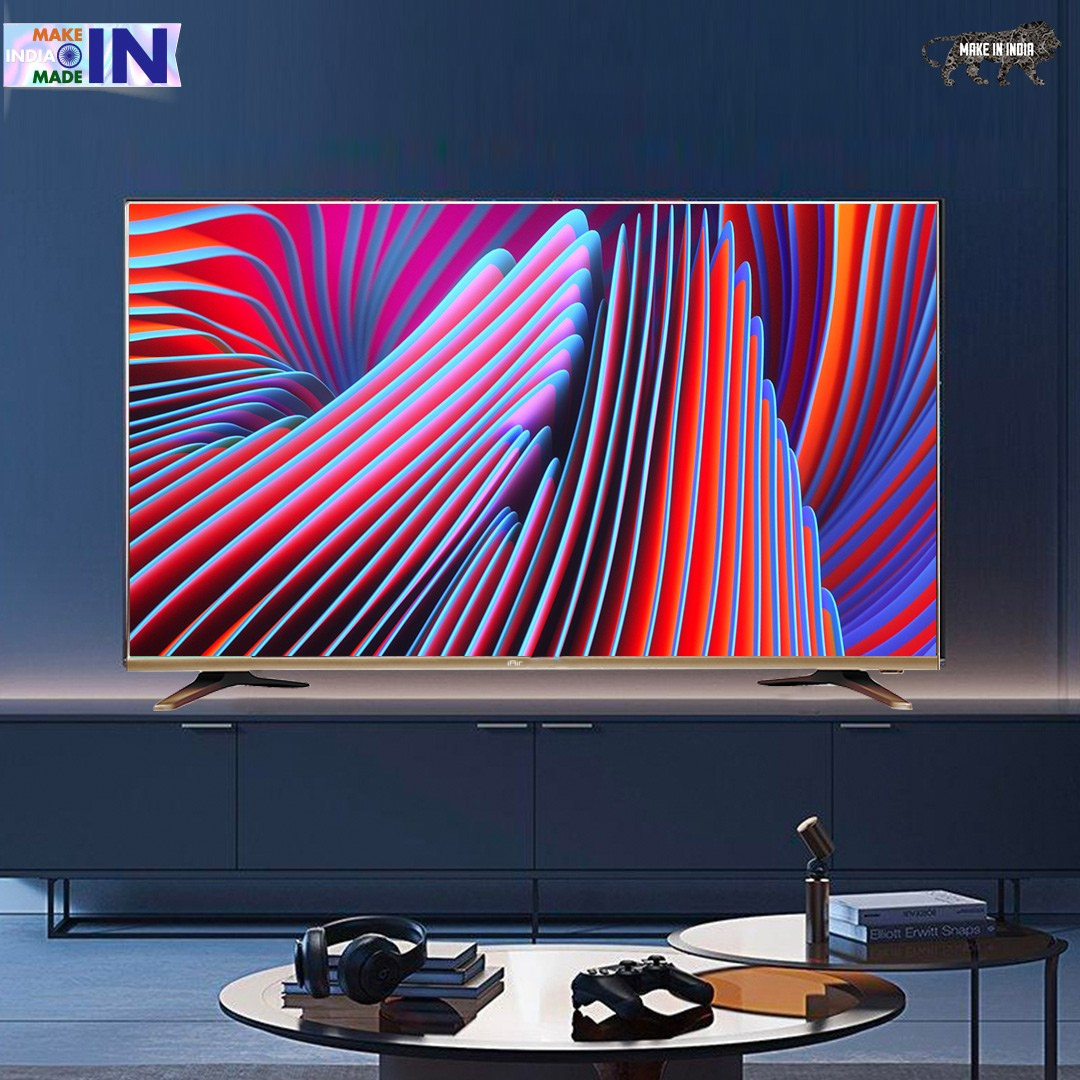 iAir 32 Inch Smart LED TV (Black) – HD Ready | Android TV with Wi-Fi & Apps