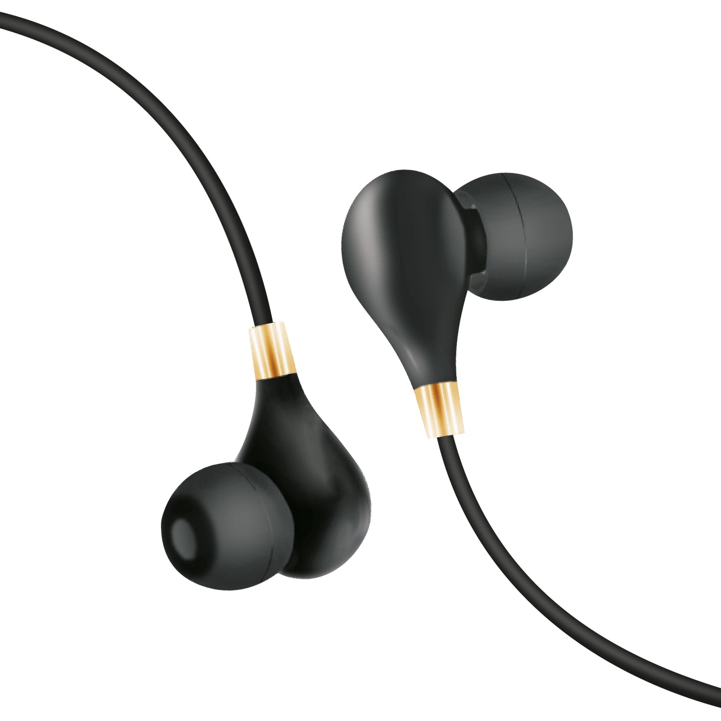 iAir S9 Beats, in Ear Wired Earphones with Mic, 3.5mm Audio Jack, 10mm Drivers, Phone/Tablet Compatible Powerful bass and Clear Sound, Clear Calling, Non Stop Music, Stylish (Black)