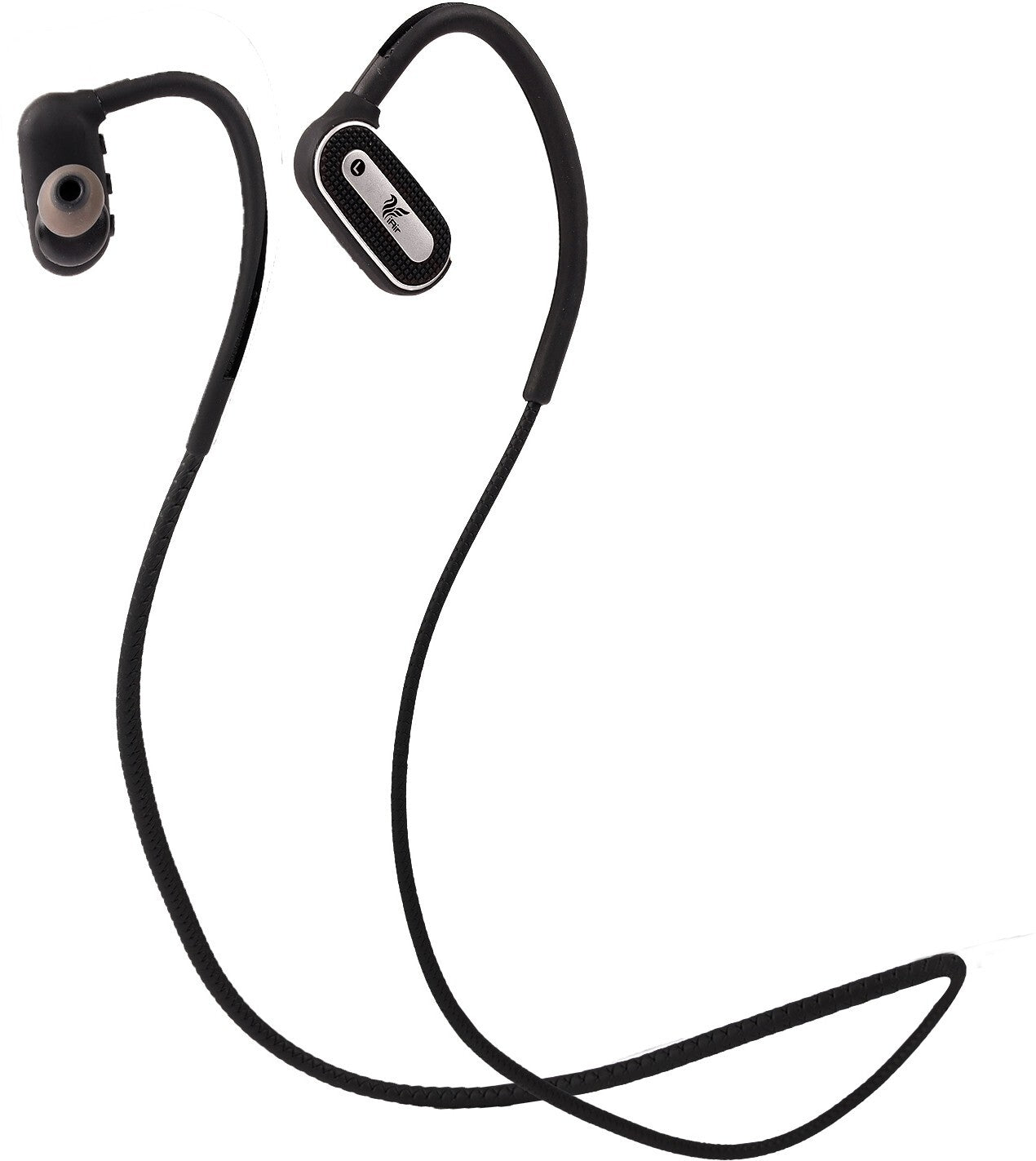 iAir B15 25 Hours Playtime | Dual Pairing | Crystal Clear Sound | Heavy Bass l Bluetooth Headset (Black & Silver)