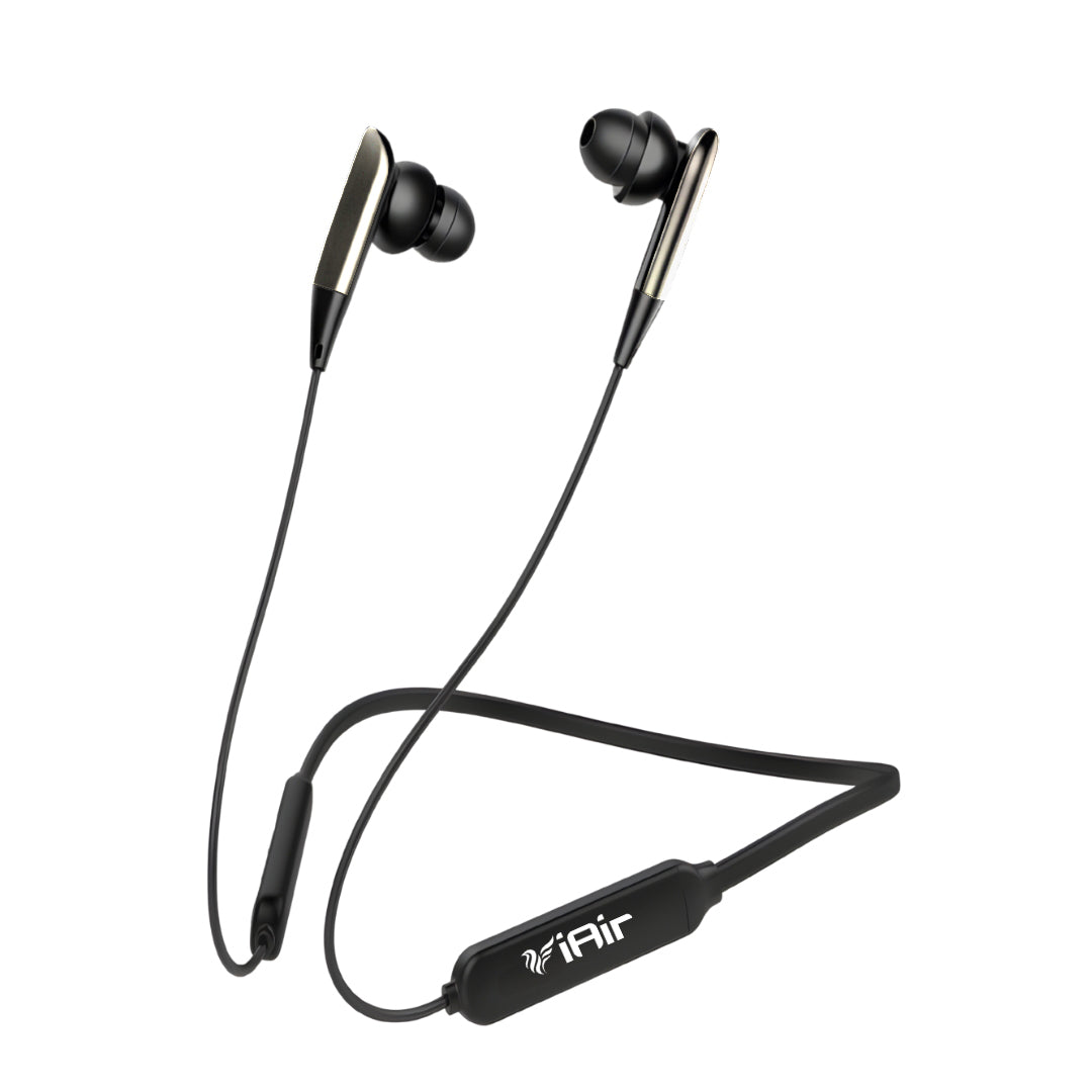 iAir Hardrock l Unbeatable 26-Hours Playtime l ASAP Charge l IPX7 Water Resistance l Quick Pairing l Bluetooth V5.0 l Sleek Design l Perfect for Active Lifestyle!