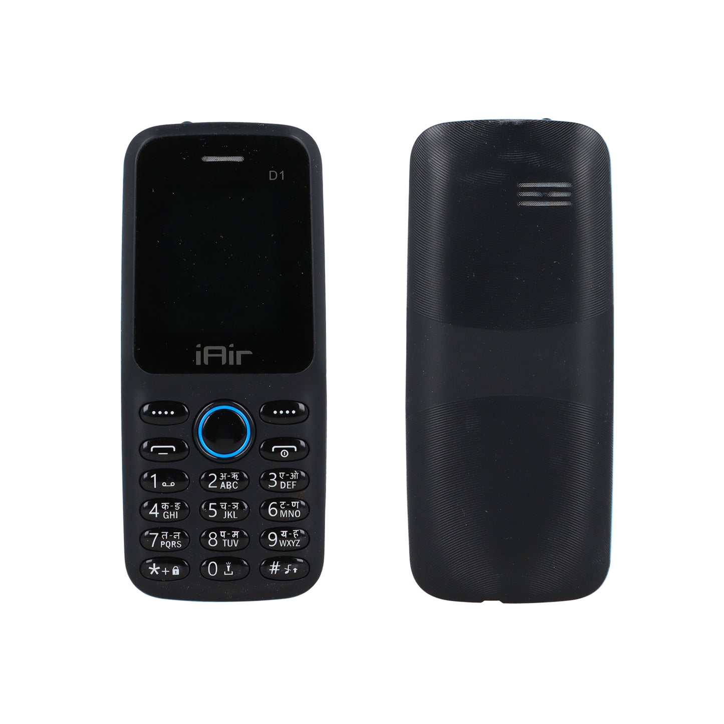 iAir D1 Keypad Mobile Phone| Dual Sim| 1200mh Battery, Expandable Storage Upto 32GB| MP3 with Recording, Camera| Wine Red