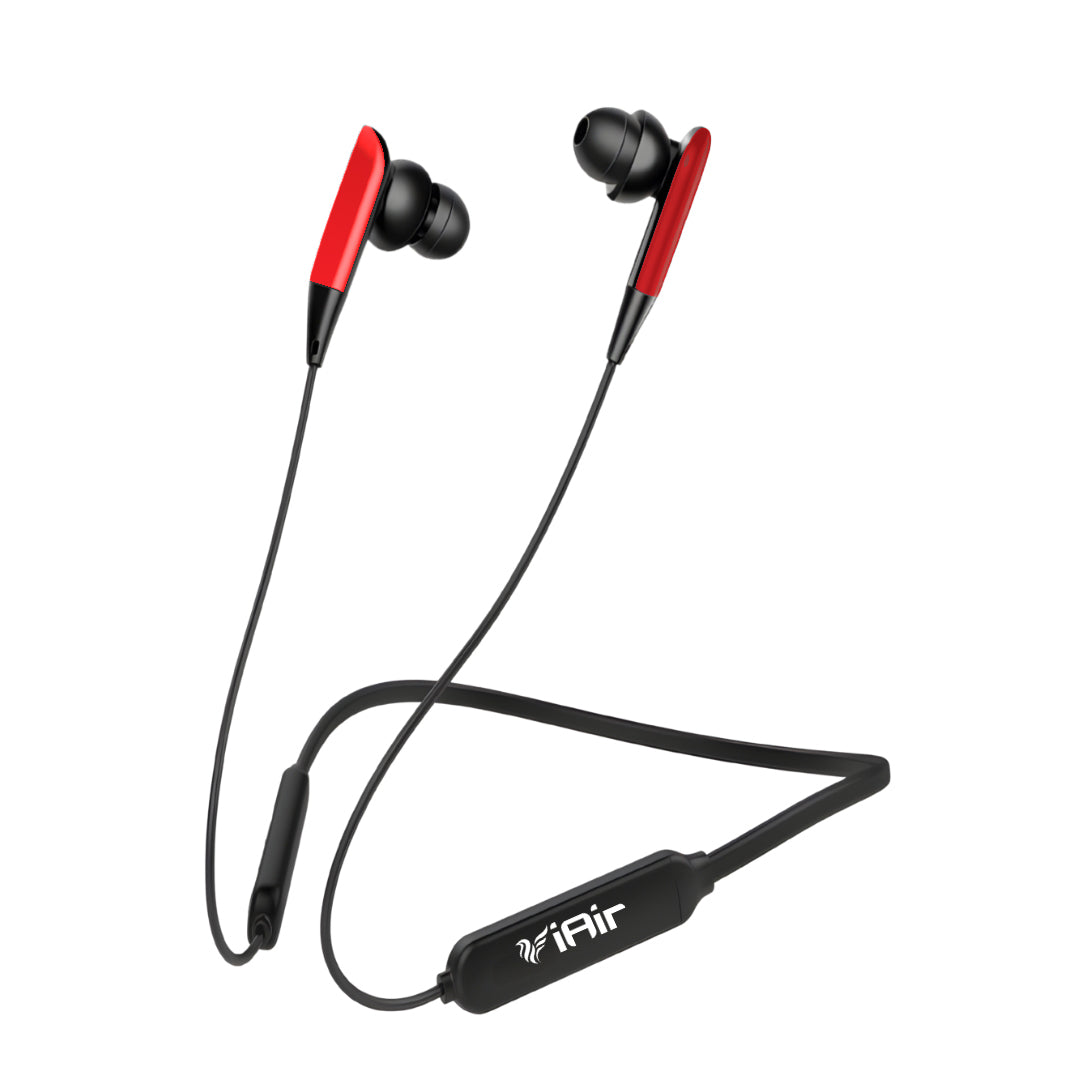 iAir Hardrock l Unbeatable 26-Hours Playtime l ASAP Charge l IPX7 Water Resistance l Quick Pairing l Bluetooth V5.0 l Sleek Design l Perfect for Active Lifestyle!
