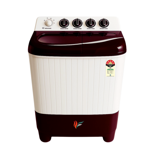 iAir 12kg Twin Tub Semi-Automatic Washing Machine – High-Speed Spin, Single Layer Body.