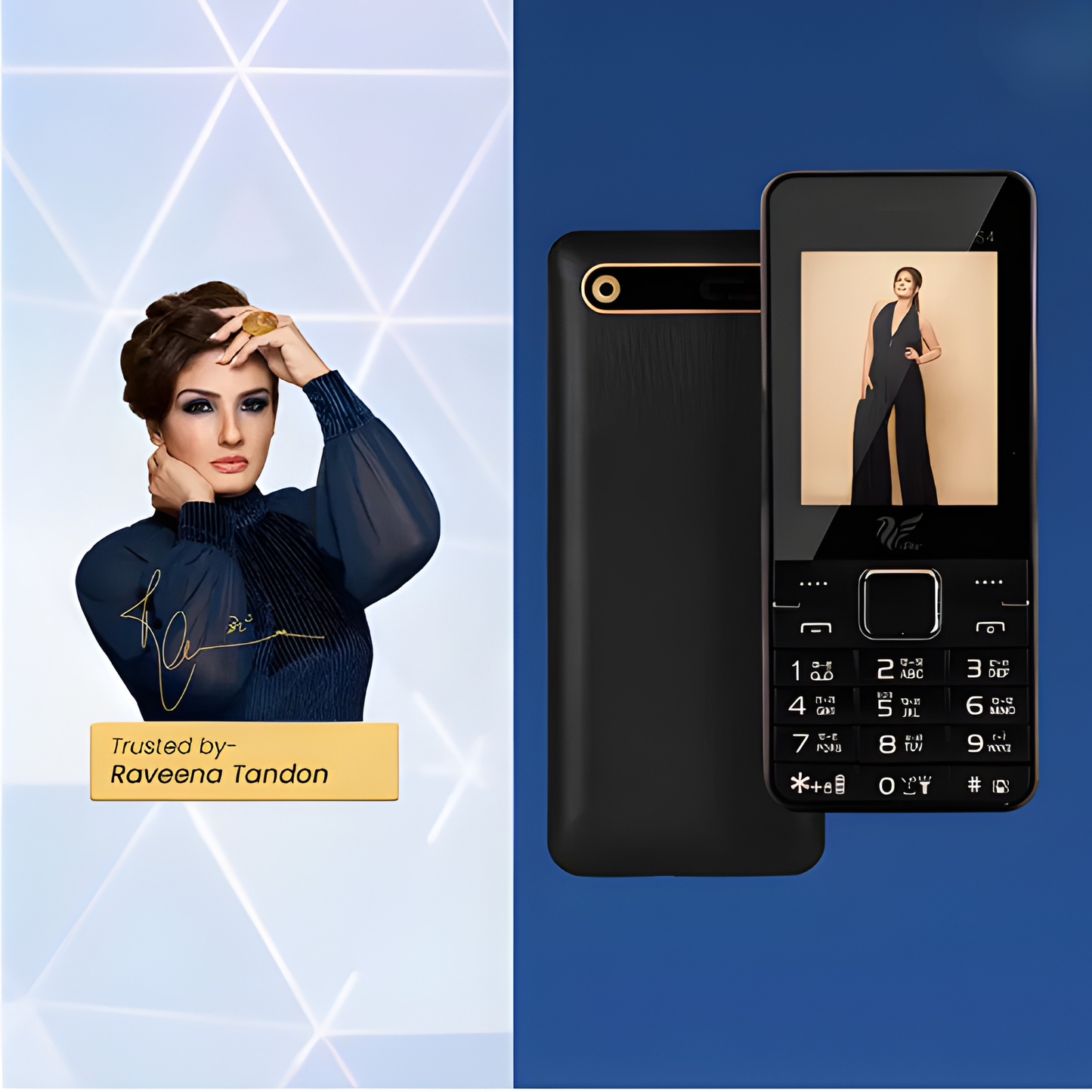 IAIR S4-Black Basic Feature Dual Sim Mobile Phone with 2800mAh Battery, 2.4 inch Display Screen, 0.8 mp Camera with Big LED Torch