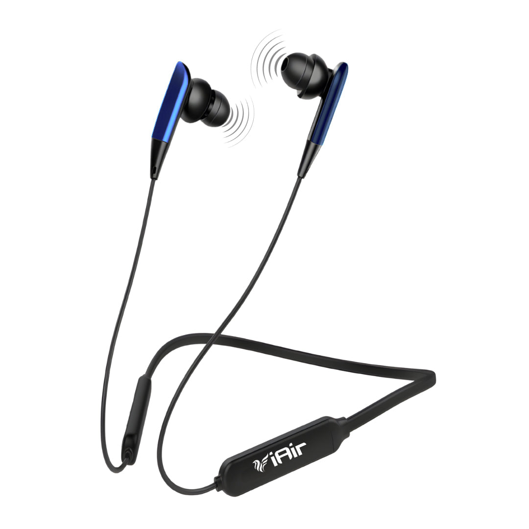 iAir Hardrock l Unbeatable 26-Hours Playtime l ASAP Charge l IPX7 Water Resistance l Quick Pairing l Bluetooth V5.0 l Sleek Design l Perfect for Active Lifestyle!