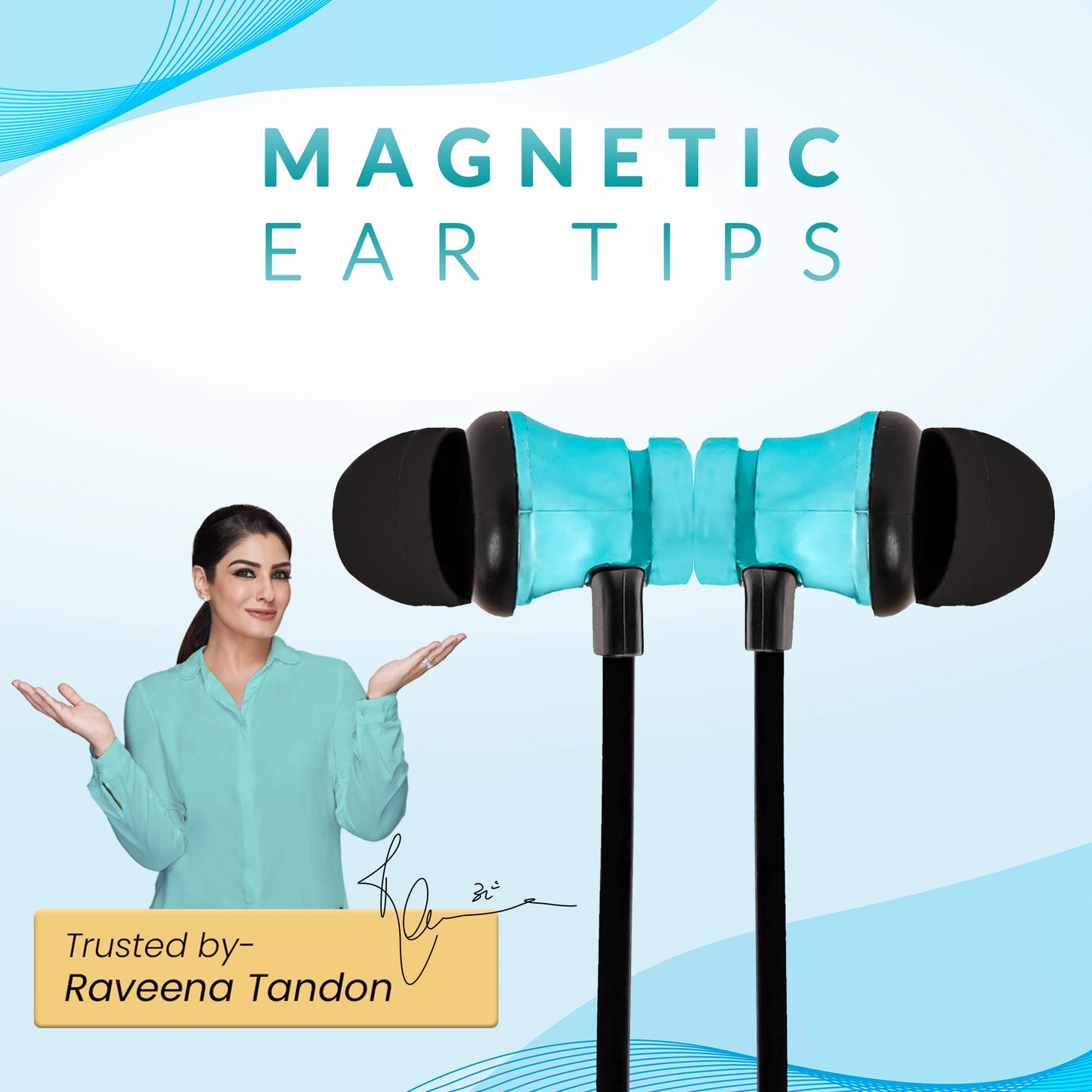 iAir B2 20 Hours Playtime | Dual Pairing | ASAP Charging | Crystal Clear Sound | Bluetooth Headset (Black & Gold