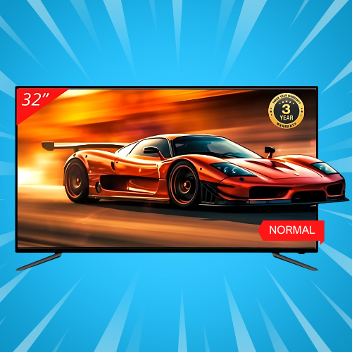 iAir 32 Inch HD Ready LED TV (1366x788 Pixels, Dual USB & HDMI Ports, Dual Speakers, Metal Body, 60Hz Refresh Rate)