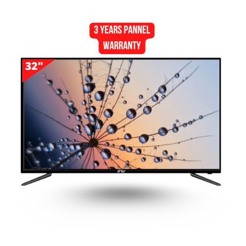 iAir 81 CM (32 Inches) Sleek and Premium Design HD Ready LED TV, (2025 Model)