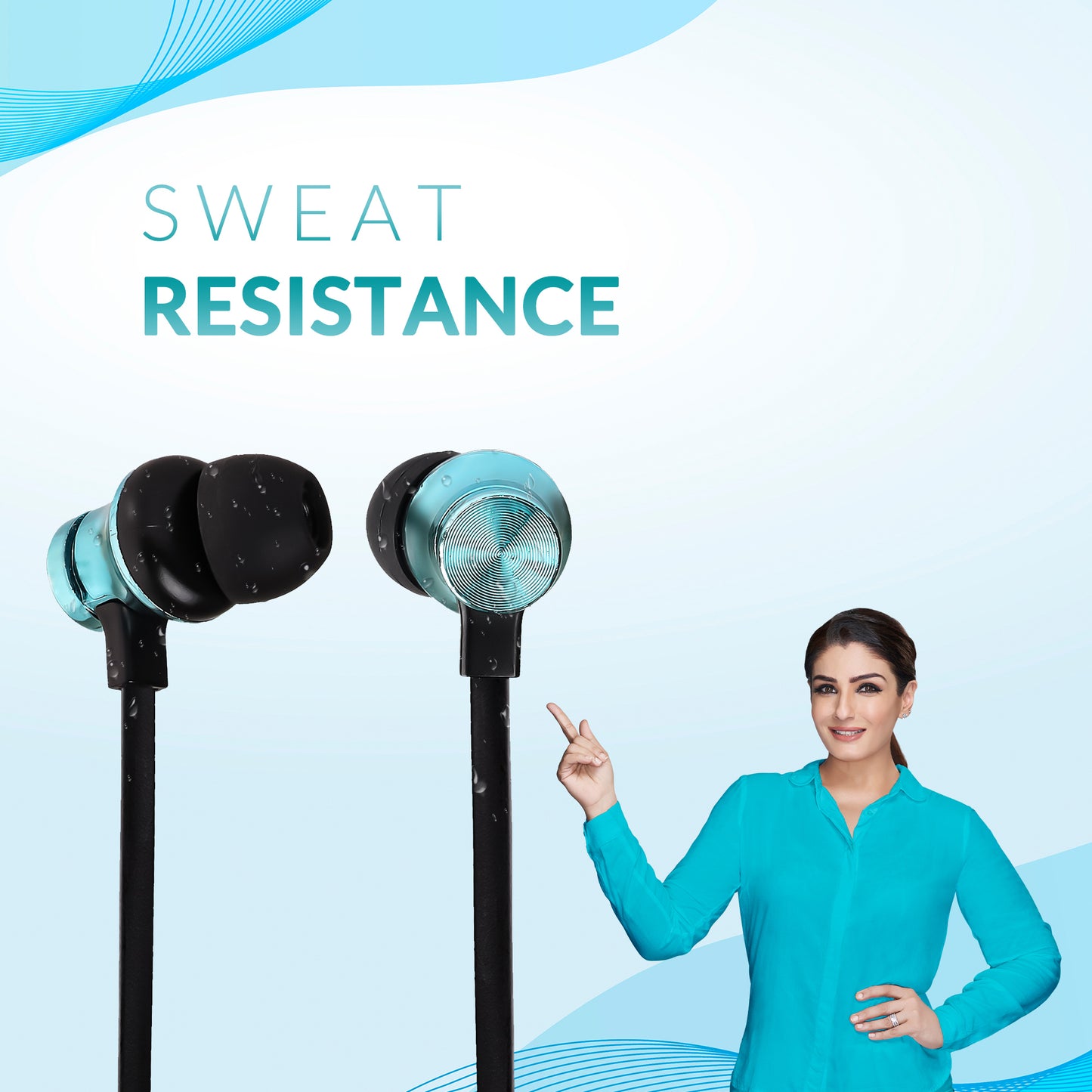 iAir B2 20 Hours Playtime | Dual Pairing | ASAP Charging | Crystal Clear Sound | Bluetooth Headset (Black & Gold