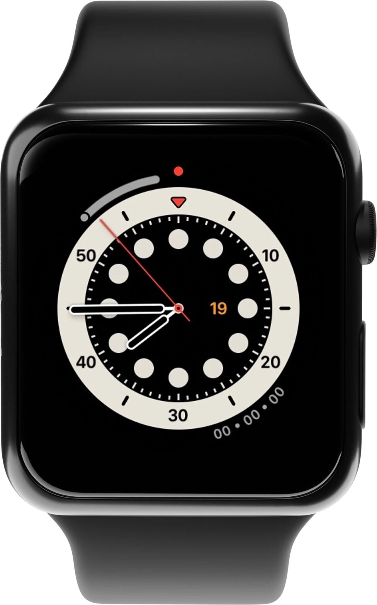 IAIR W5 Echo Bluetooth Calling Smartwatch Functional with Scroll Button Smartwatch (Black Strap, Regular)