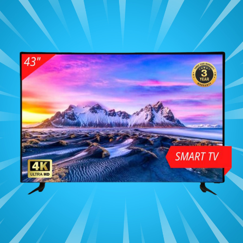 43 Inch HD Ready Smart LED TV with Android OS