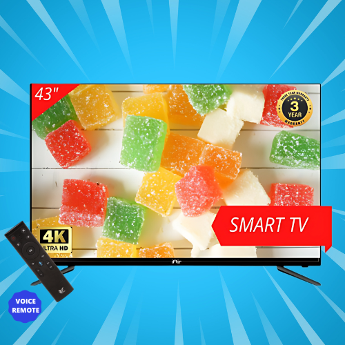 43-Inch Smart LED TV with Voice Remote | HD Ready Android TV