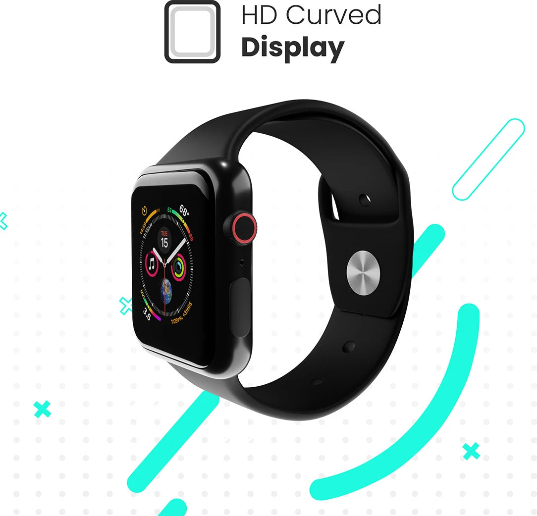 IAIR W7 | 1.7Inch HD Curve Display | Bluetooth Calling | Multi Sport Mode | Smartwatch (Bitter Black Strap, Standard)