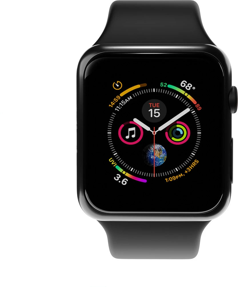 IAIR W7 | 1.7Inch HD Curve Display | Bluetooth Calling | Multi Sport Mode | Smartwatch (Bitter Black Strap, Standard)