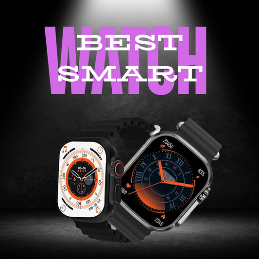 IAIR W5 Pro | 1.9Inch Super AMOLED Display | Bluetooth Calling | Multi Sport Mode | Smartwatch  (Nature Black Strap, Standard)