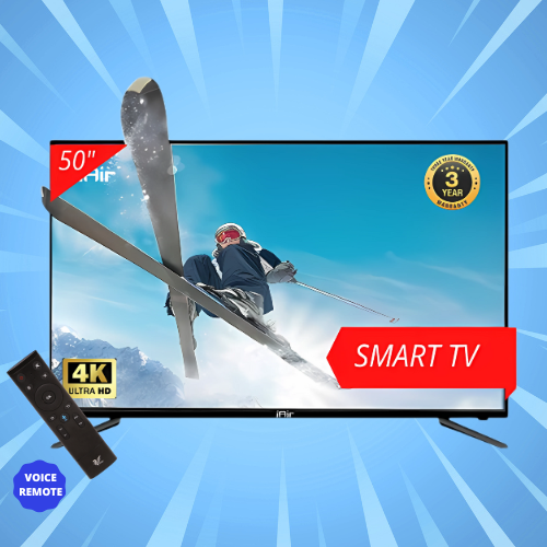 50-Inch 4K Ultra HD Smart LED TV with Voice Remote | Android OS