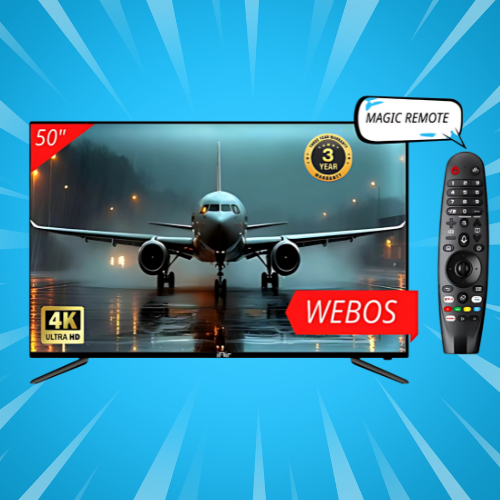iAir - 50 Inch 4K Ultra HD Smart LED TV | WebOS TV