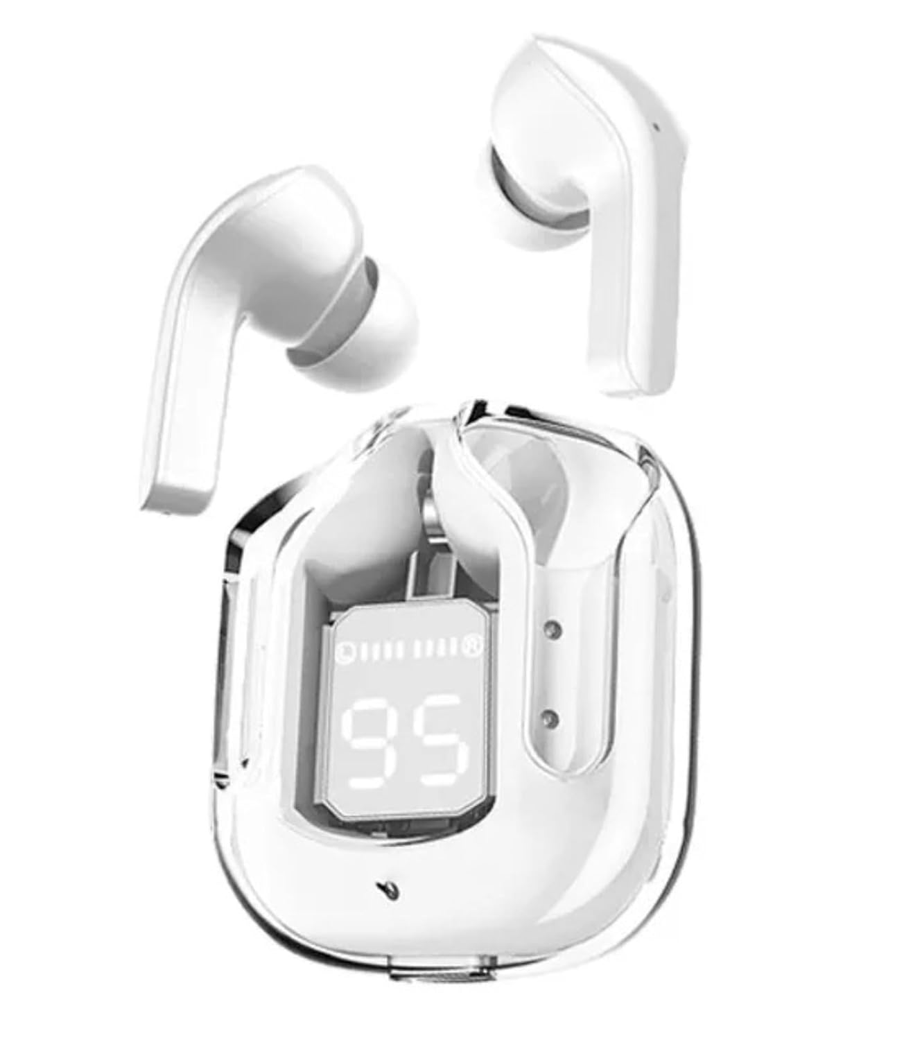 iAir Ozo Lite | 25Hrs Playtime | ENC Technology | 13mm Driver | Transparent Design | True Wireless Bluetooth Earbuds