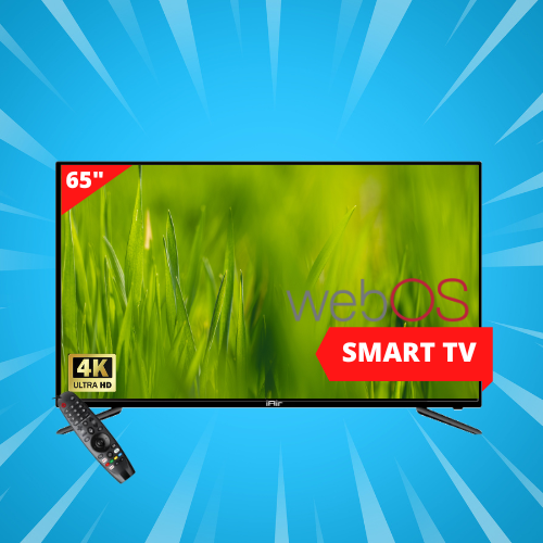iAir - 65” Inch 4K Ultra HD Smart LED TV (WebOS)