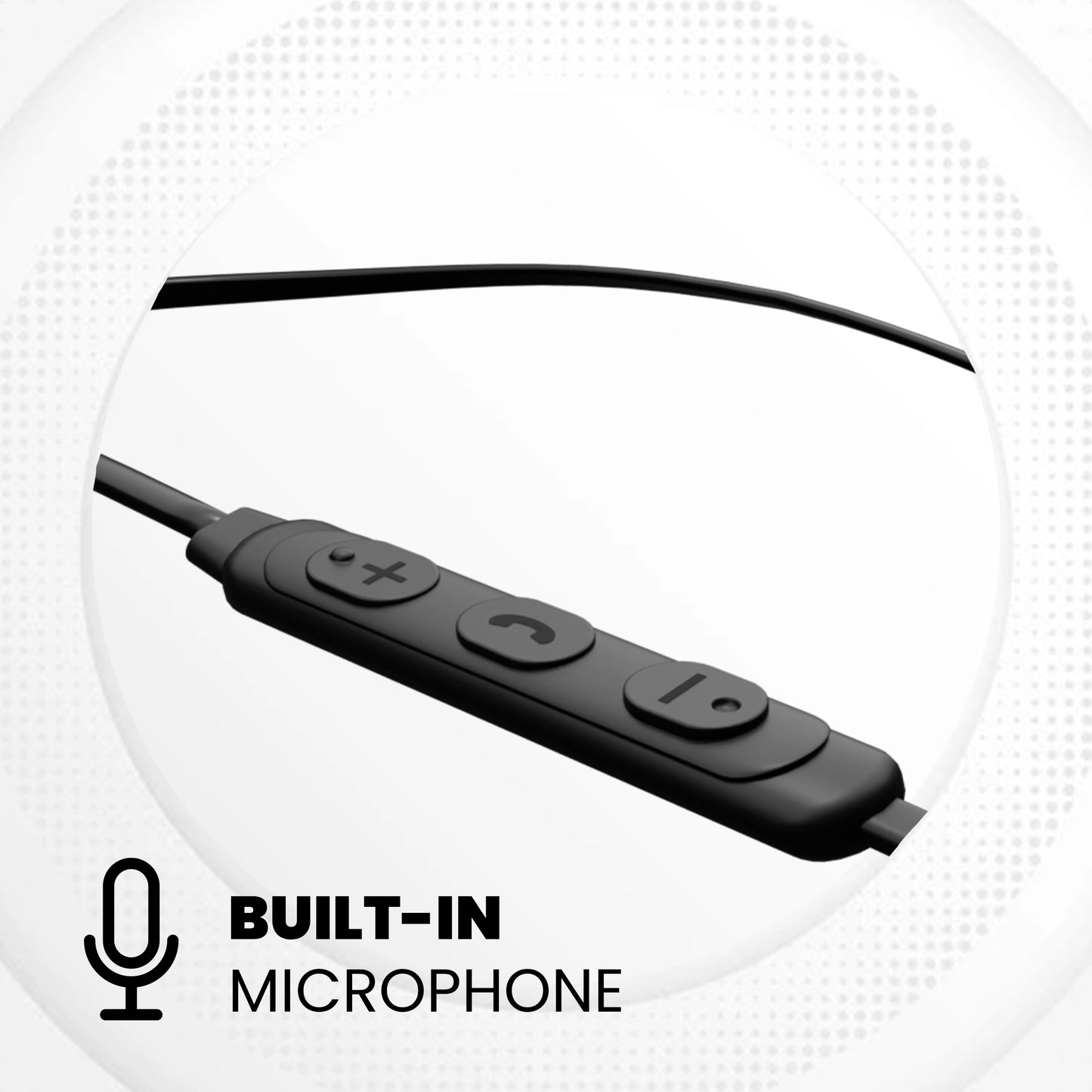 iAir Curve X Bluetooth Headset Audio, Long Battery Life, Low Latency Gaming, Comfortable Fit - Made in India