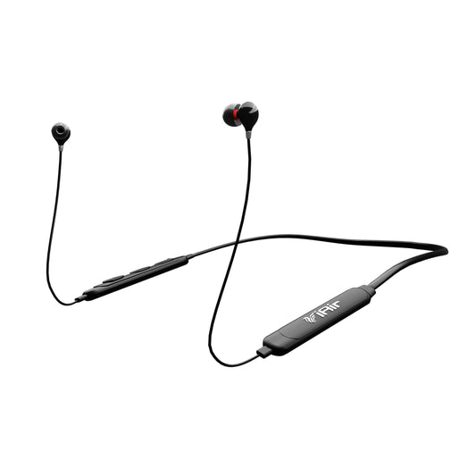 iAir Curve X Bluetooth Headset Audio, Long Battery Life, Low Latency Gaming, Comfortable Fit - Made in India
