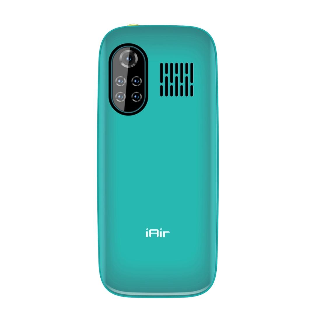 iAir D41 Pro Dual Sim Keypad Phone | 2800 mAH Battery & Big 1.8 Inch Display | Big Torch Light | Wireless FM & Rear Camera | Auto Call Recording | 32 MB Ram & Expandable 128gb Storage