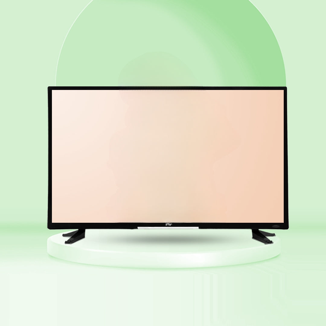 iAir 109 CM (43 Inches) Sleek and Premium Design Eco Smart HD Ready LED TV, (2024 Model)