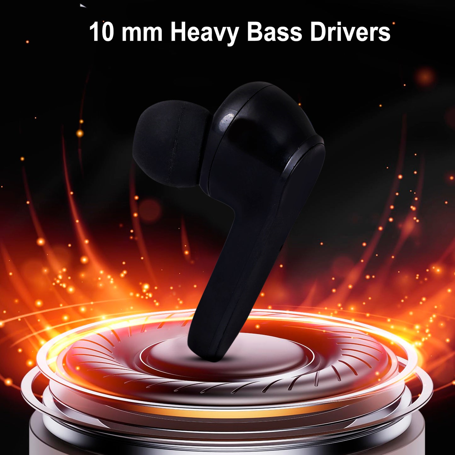 iAir B19 Pro 24Hours Playtime | 40ms Low Latency | Heavy Bass Drivers | Type C | Bluetooth Gaming
