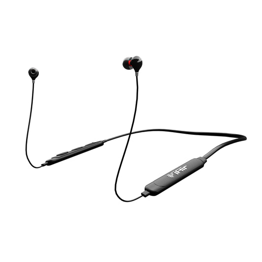 IAIR Curve X Bluetooth Headset Audio, Long Battery Life, Low Latency Gaming, Comfortable Fit - Made in India