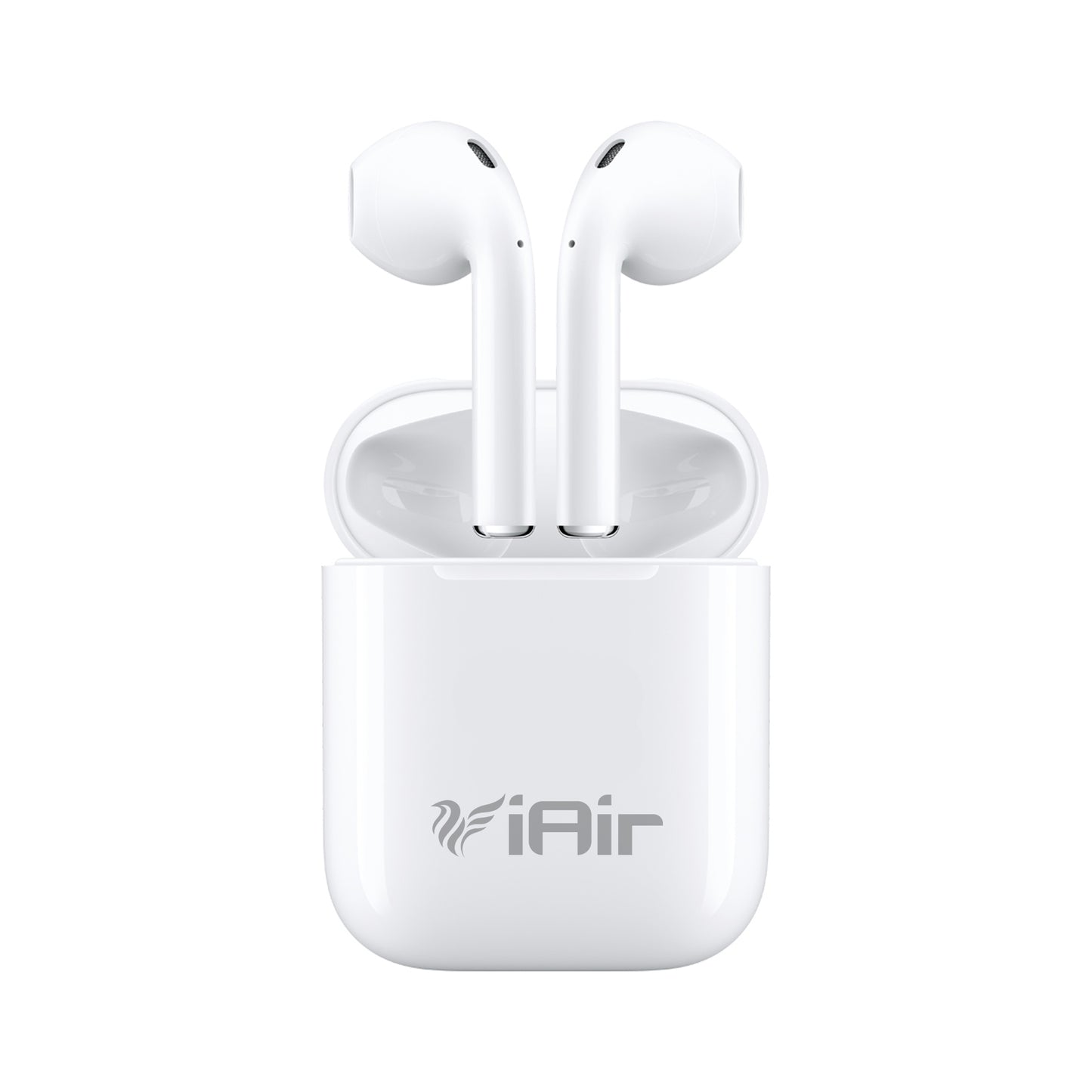 IAIR B19 White Wireless Earbuds with Touch Control, Audio, Superior Design Bluetooth Headset (White, True Wireless)