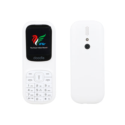 iAir D5 1.77 Inch Big Display Keypad Mobile Phone with Expandable Storage Upto 32GB, MP3 with Recording, Camera