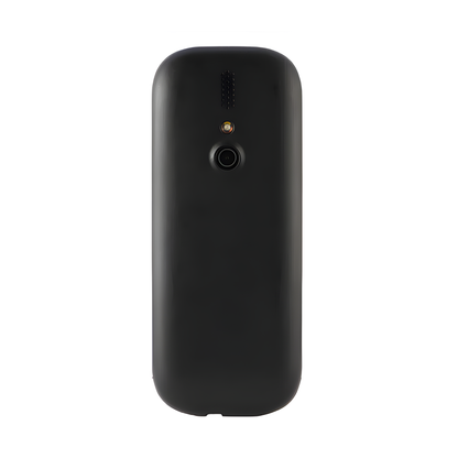 IAIR D5-Black Dual Sim Keypad Phone | 1000 mAH Battery & Big 1.77 Inch Display