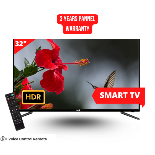Buy iAir 32 Inch Smart LED TV (Black) – HD Ready TV With Voice Remote