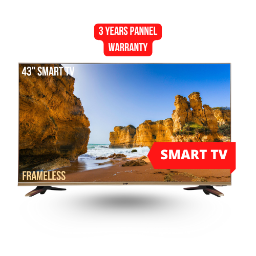 Buy iAir 43 Inch Smart LED TV (Golden) – Full HD Android TV with Wi-Fi, Apps & Screen Mirroring