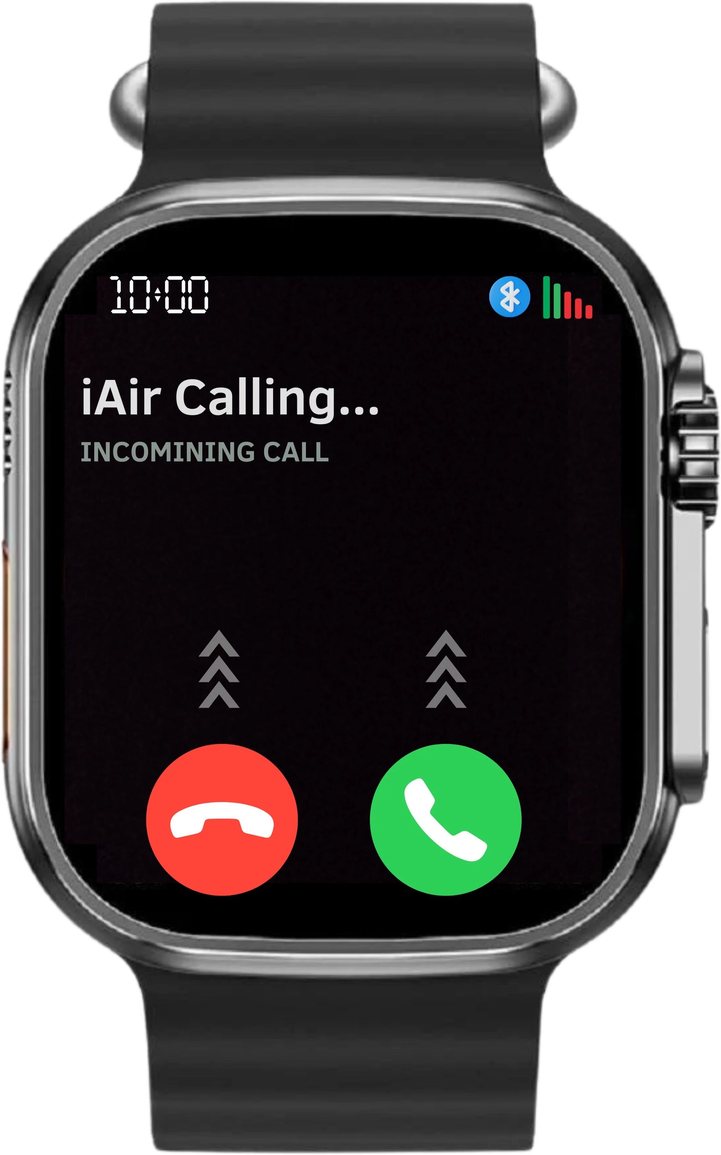 IAIR W5 Pro | 1.9Inch Super AMOLED DIsplay | Bluetooth Calling | Multi Sport Mode | Smartwatch And Get iAir Boom PRO Earbuds Free