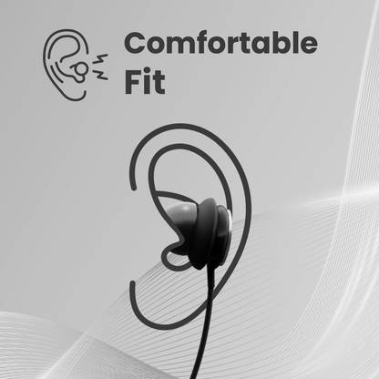 iAir S8Max in-Ear Wired Earphone with Mic, 3.5mm Audio Jack, Enhanced bass with Dynamic Style, Soft Silivon Ear Tips Compatible with All Devices