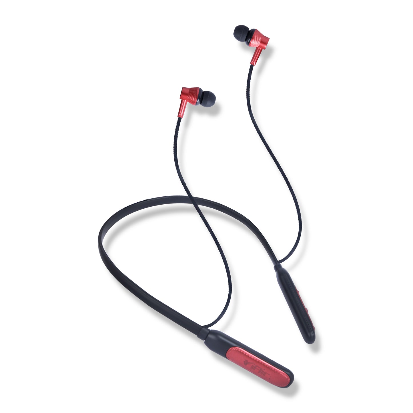 iAir Curve New | 25 Hours Playtime | Super Bass | Dual Pairing | 10mm Driver | IPX4 | Bluetooth Neckband