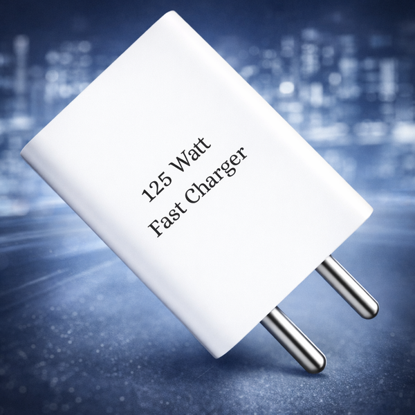 iAir C1 124W Charging Qualcomm Adaptor l USB Charging Port l Super Fast Charger l Compatible with OPPO/REALME/ONEPLUS, VOOC/DASH/WARP/DART/SUPERVOOC, Compatible with All Phones)