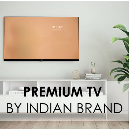 iAIR 81 CM (32 Inches) Sleek and Premium Design Eco Smart HD Ready LED TV, Frameless (2024 Model)