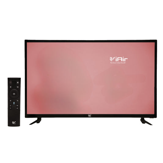 iAIR 81 CM (32 Inches) Sleek and Premium Design Voice Remote HD Ready LED TV, (2024 Model)